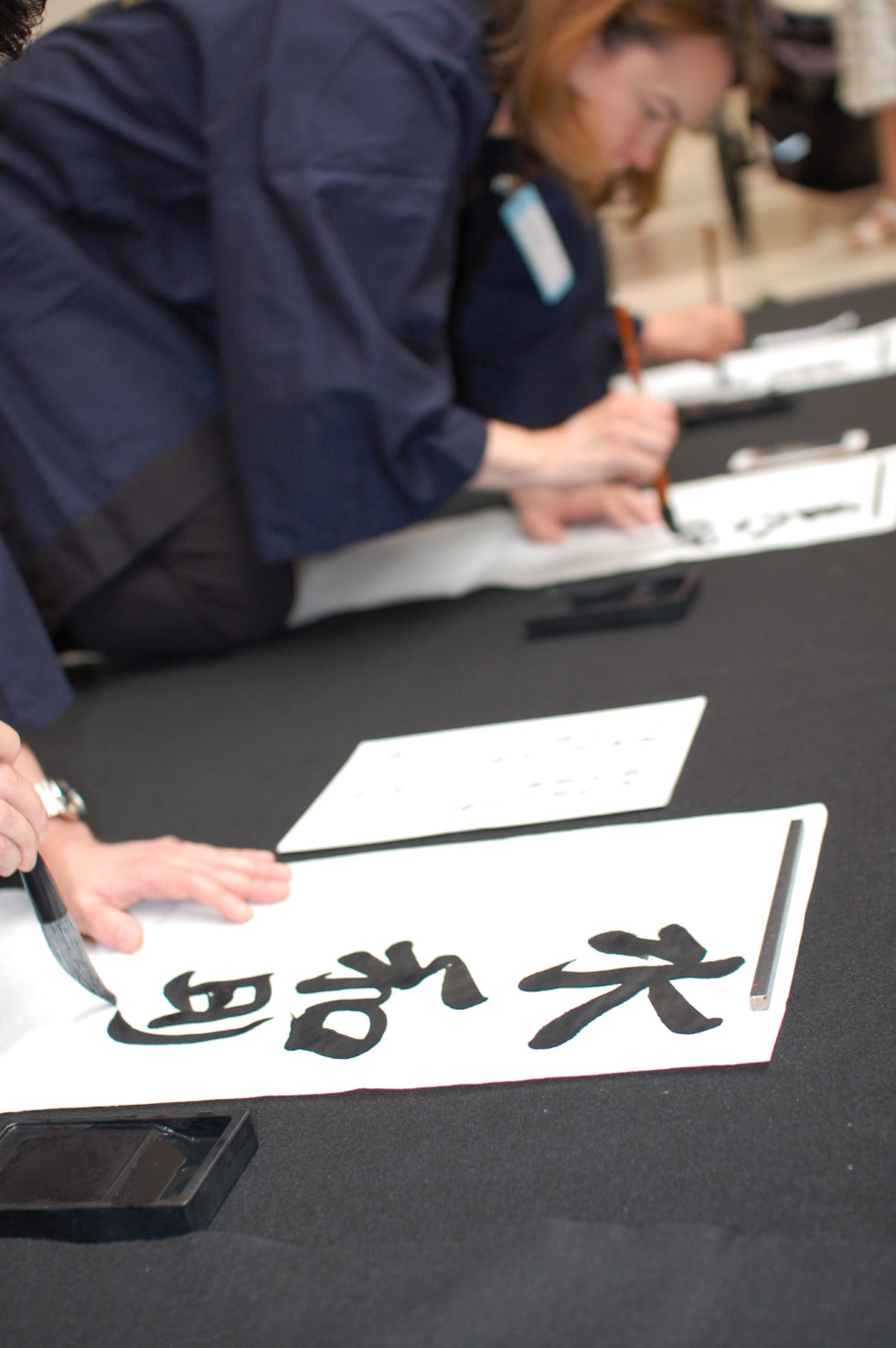 Calligraphy Class | JAPANESE CALLIGRAPHER KASHUŪ